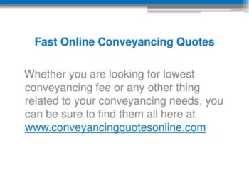 PPT - www.conveyancingquotesonline.com - Fast Online Conveyancing ...