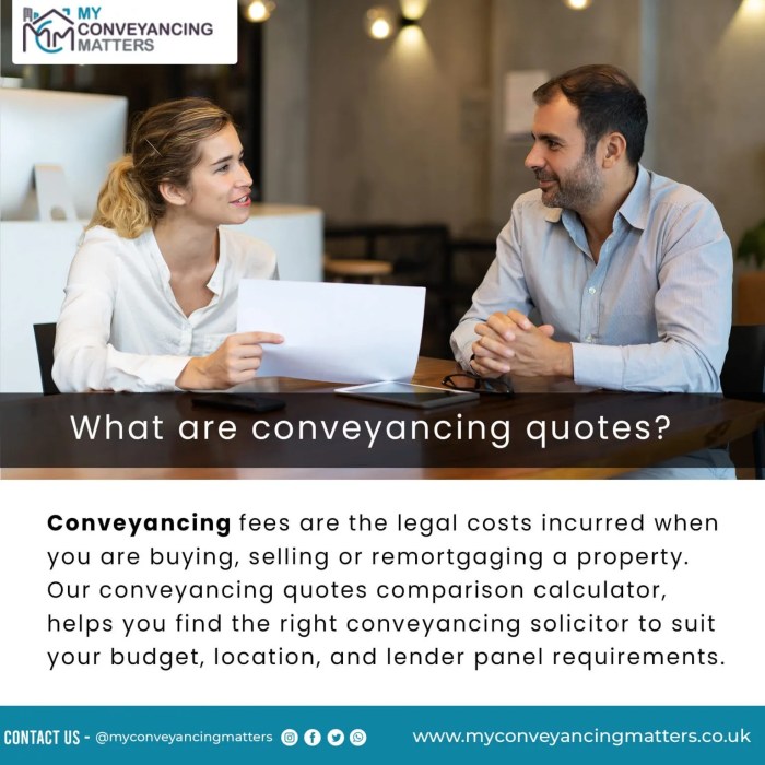 What Are Conveyancing Quotes? | My Conveyancing Matters